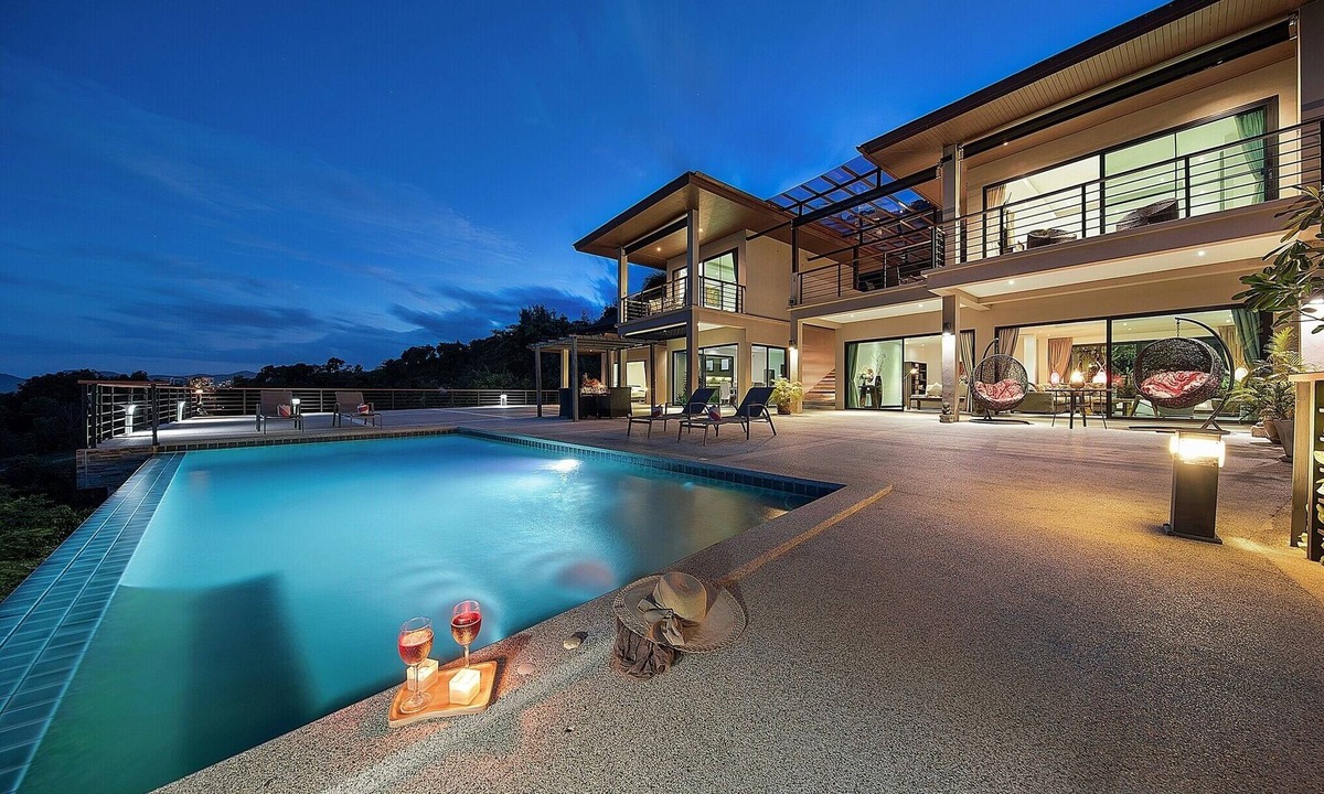 Bophut Villa | Ban Nai Fan: 3 Bed Pool Villa w/Magnificent Sea View