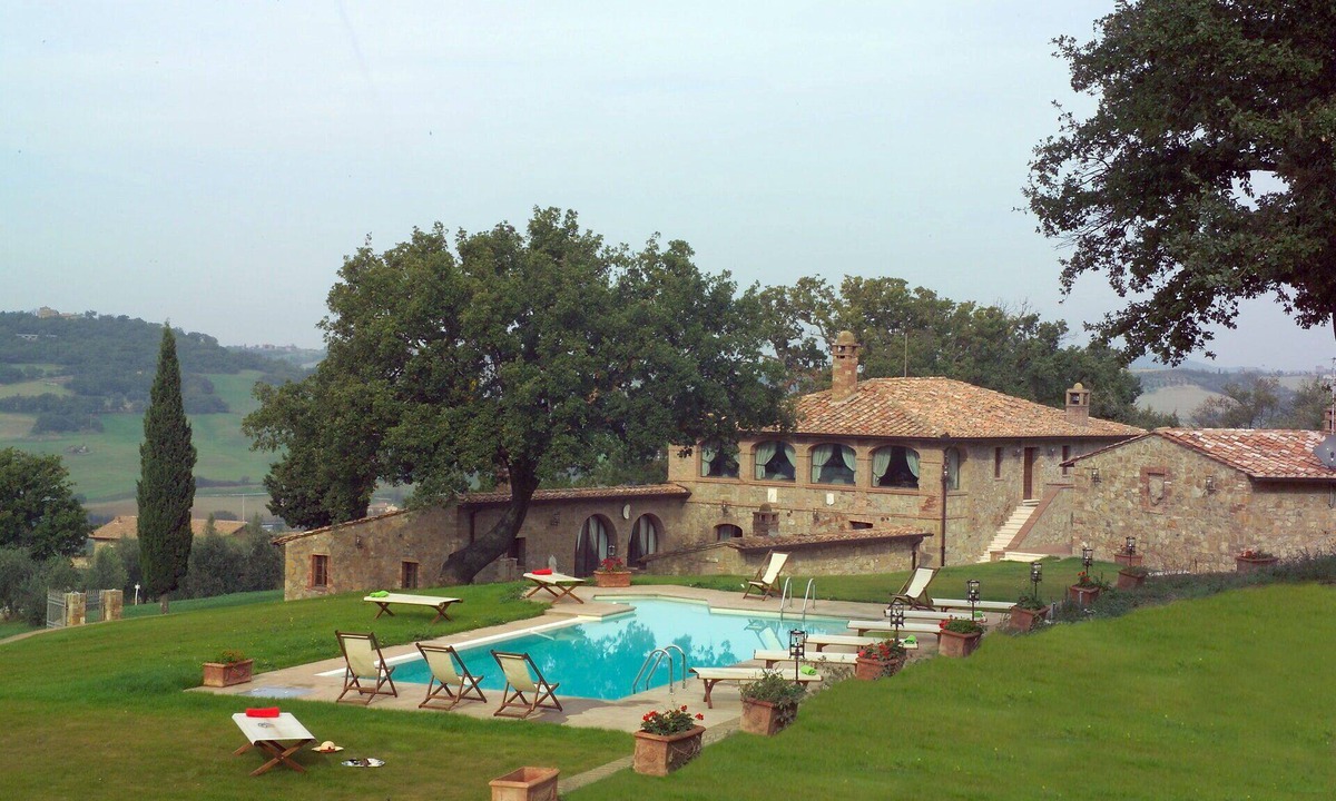 Pienza Villa | Private Villa with internet, A/C, private pool, TV, patio, panoramic view, close to Montepulciano