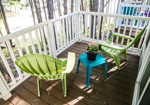 Waterview Studio with Private Porch #10 at Long Cove Resort in Charlotte