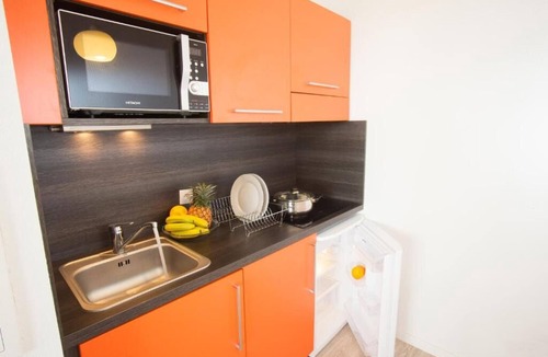Chevilly-Larue Hotel | Balcony Studio Near Rungis Market With Quick Access to Central Paris