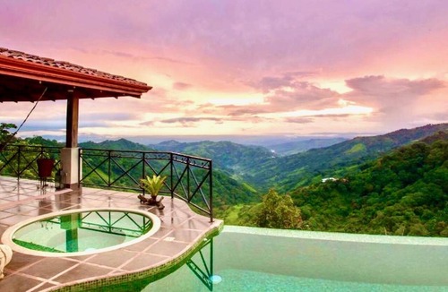 Garabito Villa | CoffeePlantation Villa, The Only One W Majestic Mountain AND Ocean Views & Tours