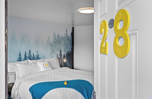 West Yellowstone Hotel | Experience luxury at Lazy Duck Inn #28 King Suite, just 1 minute from Yellowstone!