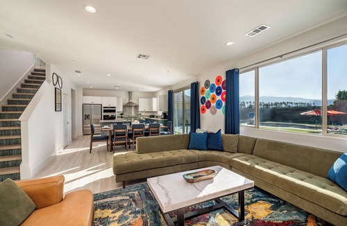Coachella Villa | Glamorous 8-Bedroom Luxury Retreat with Theater Room & Pickleball Court | Sleeps 20