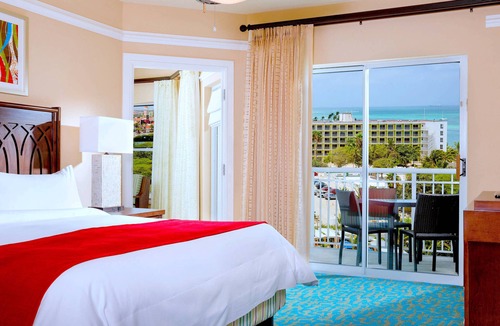 Palm Beach Resort | Oceanfront - 1 Bedroom - Marriott's Aruba Surf Club - Full Resort Access