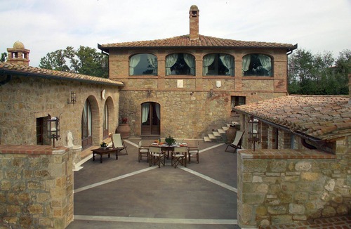 Pienza Villa | Private Villa with internet, A/C, private pool, TV, patio, panoramic view, close to Montepulciano