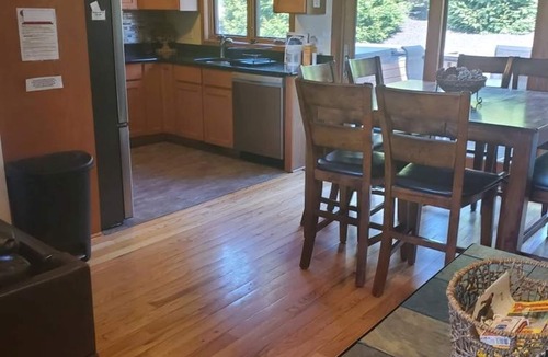 Lake Harmony House | Rock's Ridge: Stunning Poconos Townhouse with Hot Tub, Fire Pit & Skiing Nearby!