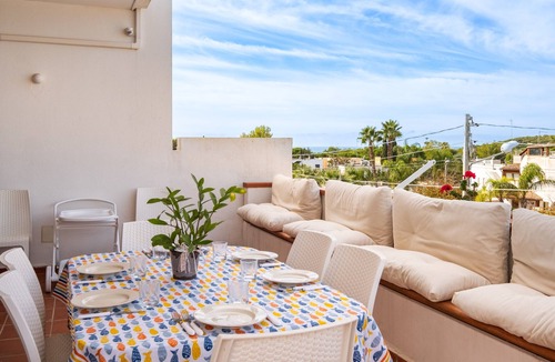 Santa Caterina Villa | Villa 'Vacanze Serene' with Sea View, Wi-Fi, and Air Conditioning