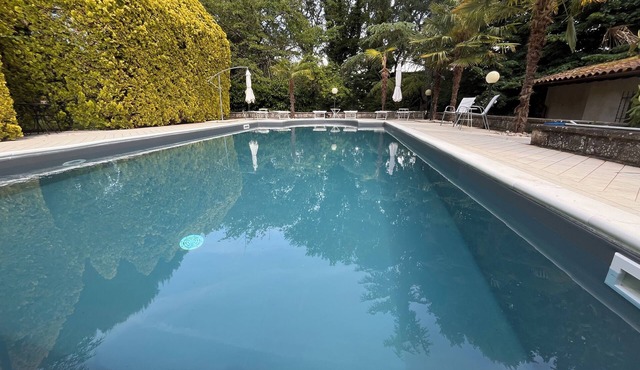 ancient villa with pool and park in total privacy