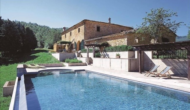 Architectural Digest Masterpiece 18th Century Tuscan Villa in Radicondoli