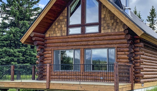 Cabins At Hay Creek Beautiful Log Cabin Stunning Views Glacier National Park