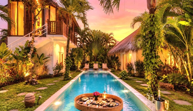 CHIC & COMFY 5BR VILLA - 5MN WALK TO THE BEACH - PRIVATE JACUZZI/POOL