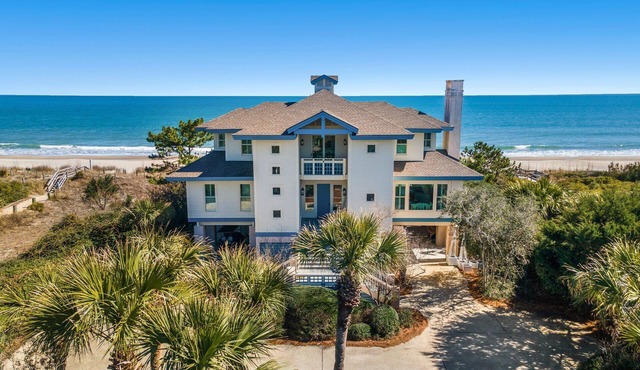 Coastal Retreat Ocean Front, Private community of DeBordieu in Georgetown