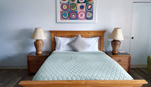 Cozy Beachfront Oasis less than 10 steps away from white sand beach in Tortola