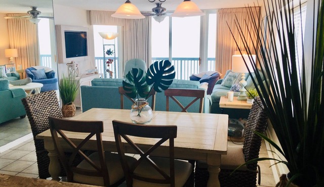 Designer Oceanfront Retreat. Panoramic Views + 4 Bedrooms, Unforgettable Escape! in North Myrtle Beach