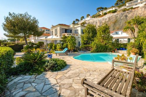 Exclusive!Villa Eolienne:Vue Mer,Piscine in Nice