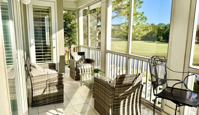 Golfers` Paradise. Large Townhouse By 1st Hole In Private Gated Community