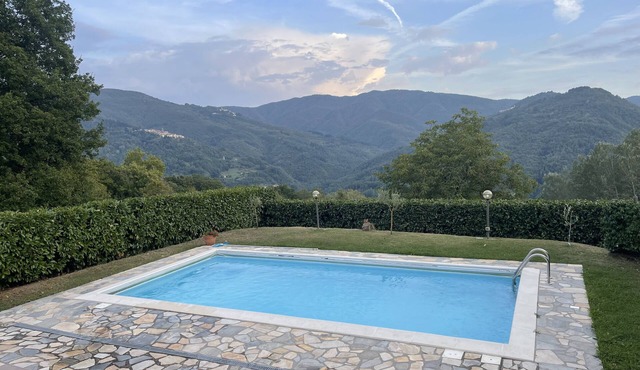 Gorgeous traditional stone villa with private pool and stunning mountain views