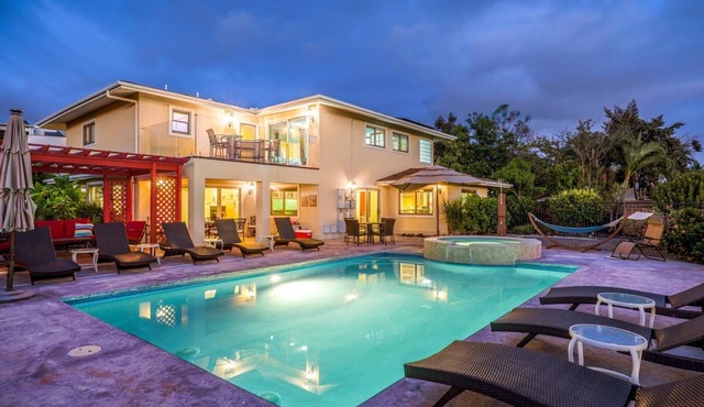 🏖️Kona Private Home w/A/C, Pool & Rooftop Ocean Views