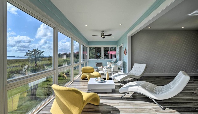 Luxurious Waterfront Home w/Private Pier & Views! in Georgetown