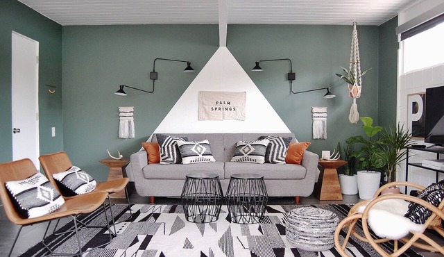 Mid-Century Modern Bohemian Bungalow w/Pool