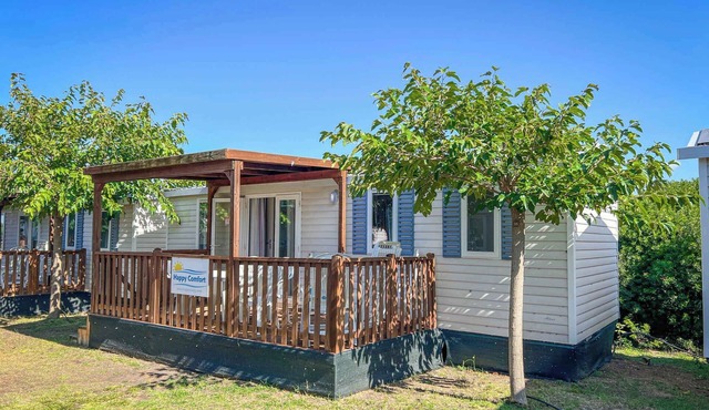 Mobilehome mit Klimaanlage und Terrasse in Gallipoli
