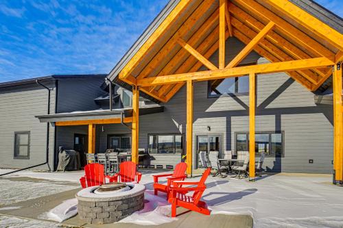 Modern & Spacious Luxe Home in Remote Fort Peck!
