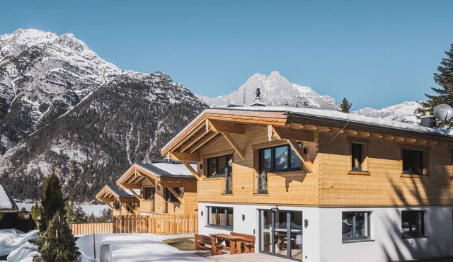 Moderne alpine chalet with fireplace in Leutasch in Leutasch