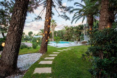 Numeroquattro- Light blue appartamento in Villa con giardino e piscina in Syracuse