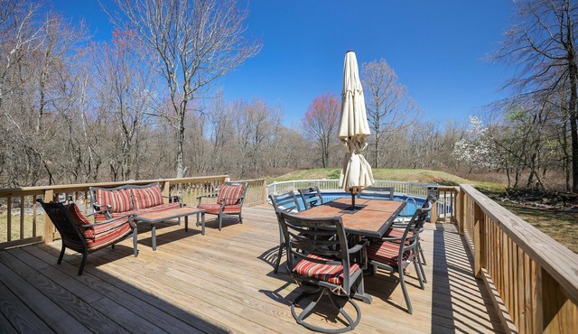 Peaceful Villa w Private POOL/AC/game room/loft/WiFi Sleep 9 ☀️, ⛱️