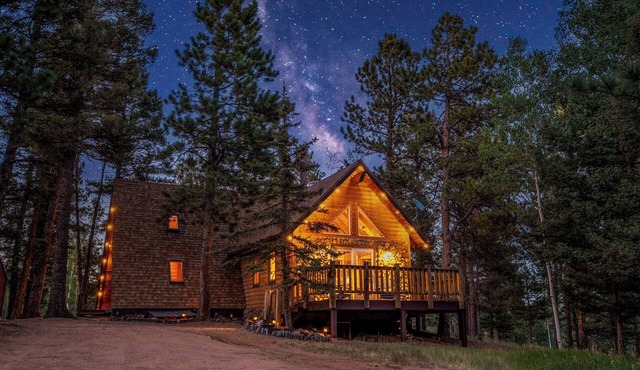 Secluded Mountain A-Frame: Hot Tub, Large Deck, & BBQ, by Forest & Peak Retreats