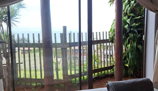 Spacious 2 bedroom chalet with air conditioning, kitchen, lounge and dining area