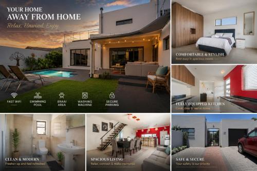 Spacious Shared 4-Bedroom Villa Near Blouberg Beach Pool, Wi-Fi, Braai