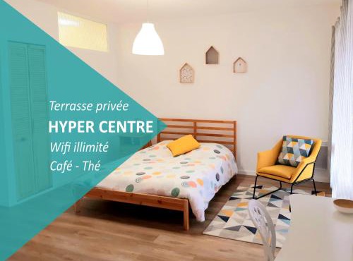 Studio hyper centre avec balcon in Châteauroux