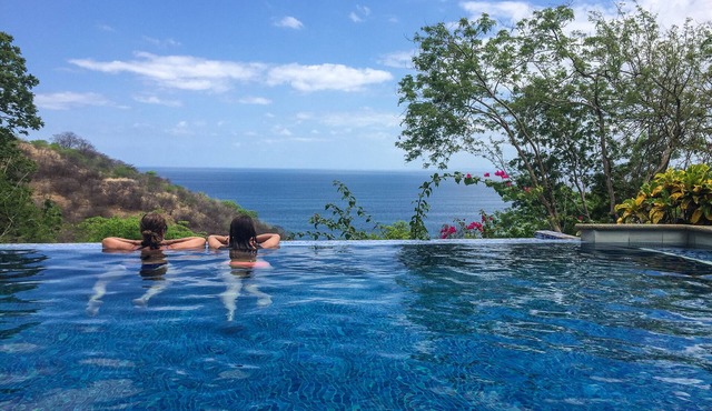 Stunning Direct Beachfront Villa in Beautiful Playa Ocotal at Bahia Pez Vela