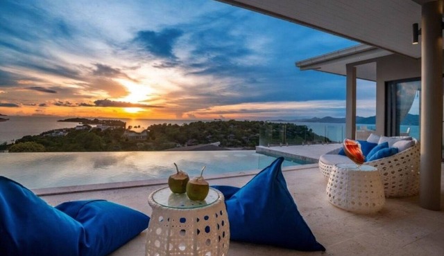 Sunset & Seaview Poseidon’s Penthouse