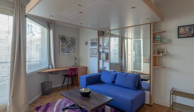 Very Quiet, Beautifully Decorated, Fully Equiped Studio with Balcony.
