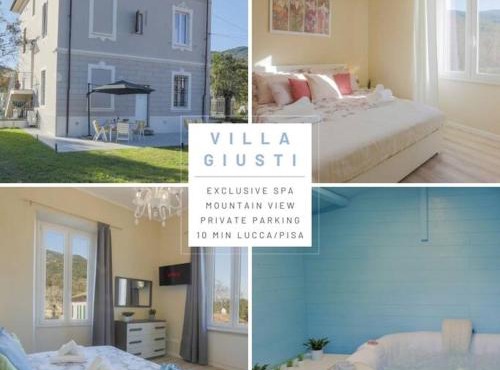 [*ViLLA GiUSTi LiBERTY HOME*] SPA BBQ Wifi Parking in Lucca