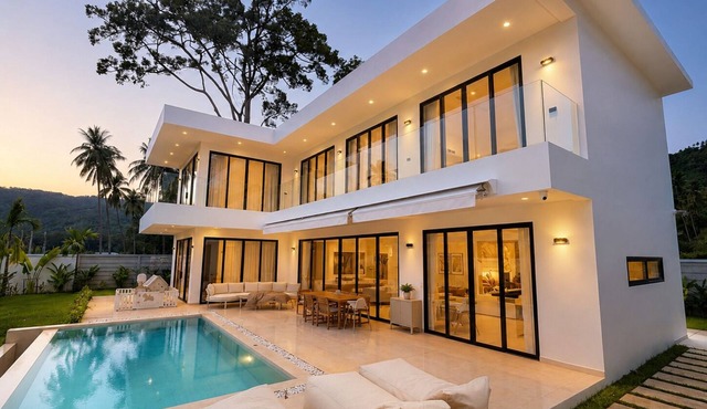 Villa Safir - New 5-bedroom villa with private pool - Lamai Koh Samui in Surathani