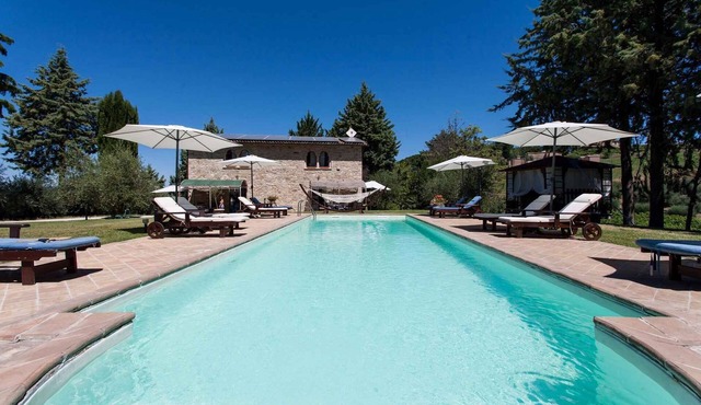 Villa with air conditioning