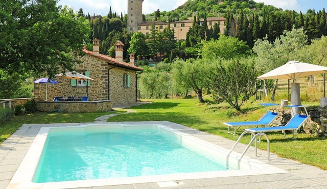 Wonderful private villa for 6 guests with A/C, private pool, WIFI, TV, patio and pets allowed