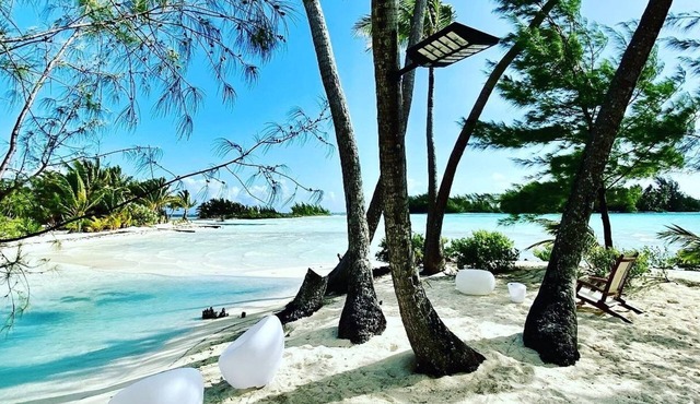 Your private, comfortable island in Bora Bora ♥️♥️