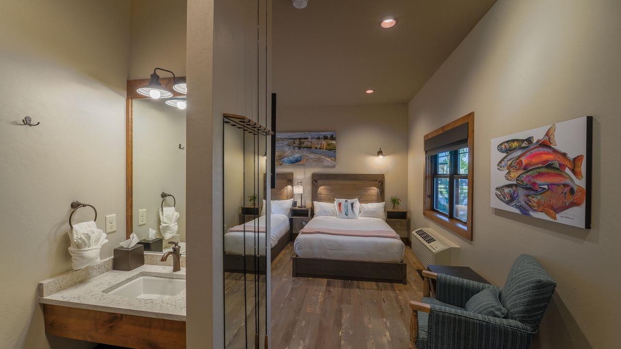 Photo of Bedroom in West Yellowstone