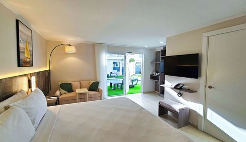 Standard Room, 1 King Bed, Non Smoking, Pool View