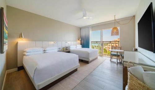 Two Queens Room with Resort And Ocean View