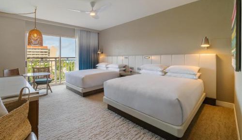 Queen Room with Two Queen Beds and Resort View