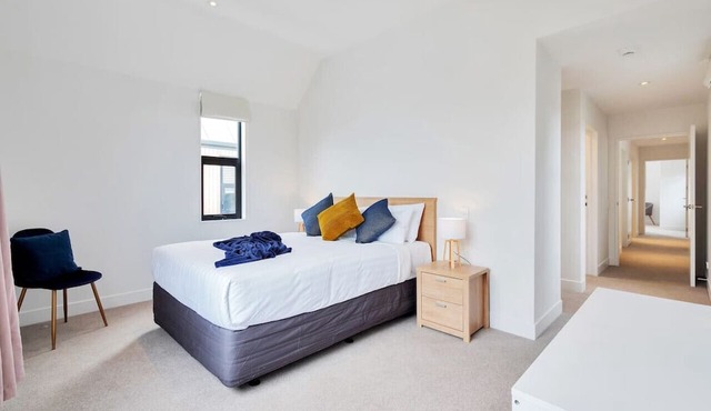 Blissful Breeze Townhouse with Parking and Patio